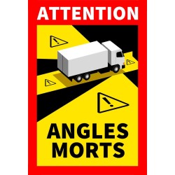 Autocollant angles morts