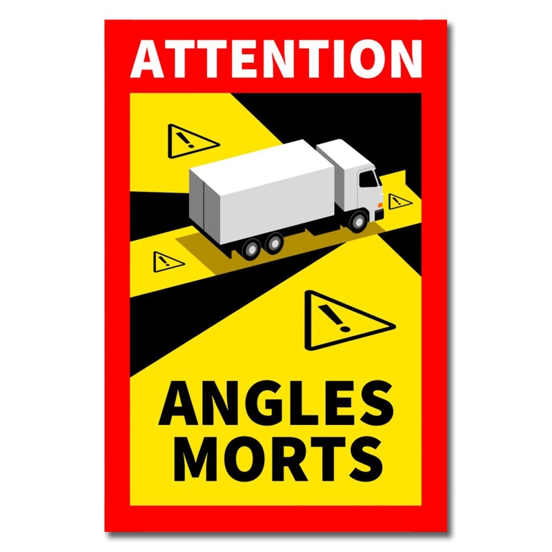 Autocollant angles morts