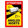 Autocollant angles morts