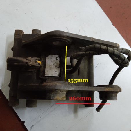 Coupleur Eurosteel hydraulique à axe